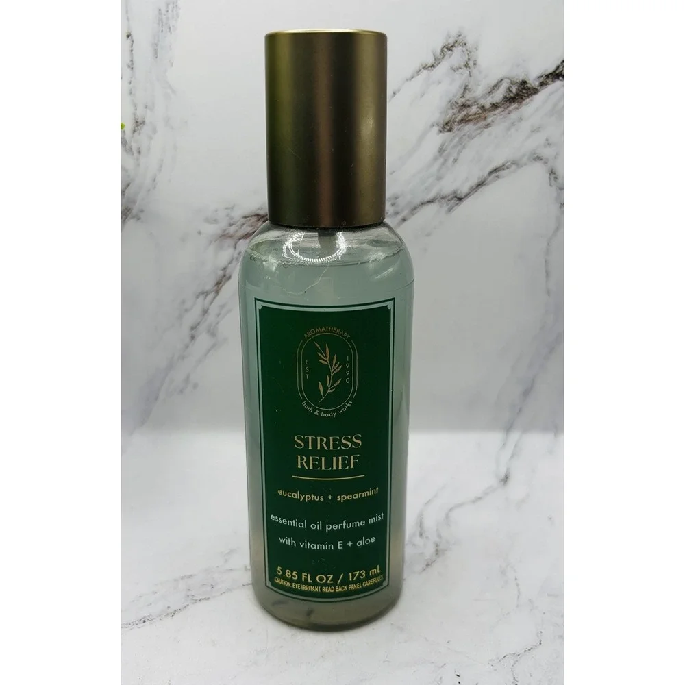 Bath & Body Works Stress Relief Eucalyptus Spearmint Essential Oil Mist 5.85oz